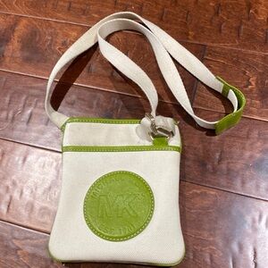 Green Michael Kors Crossbody